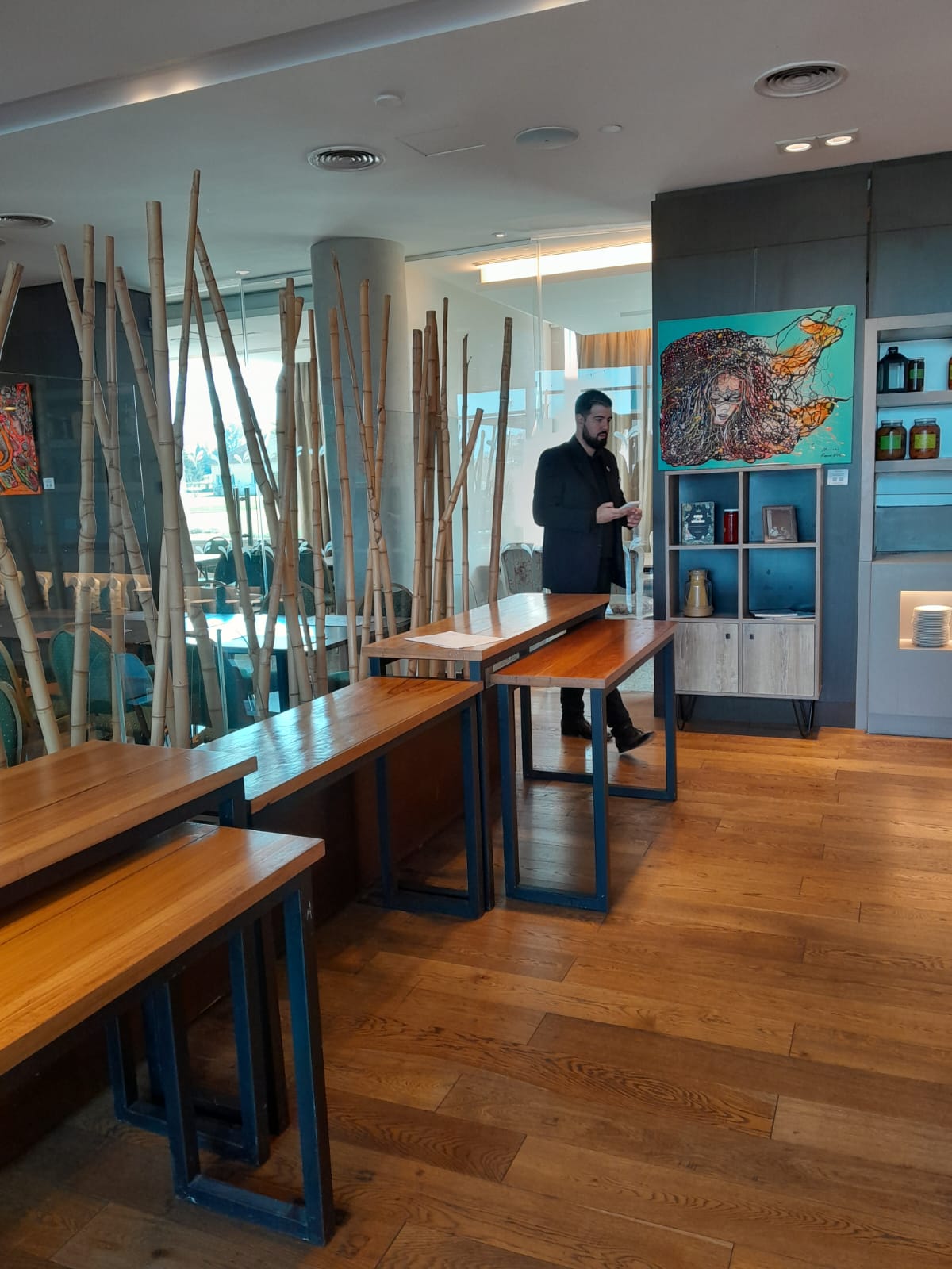 Candybar en Madera y Hierro
